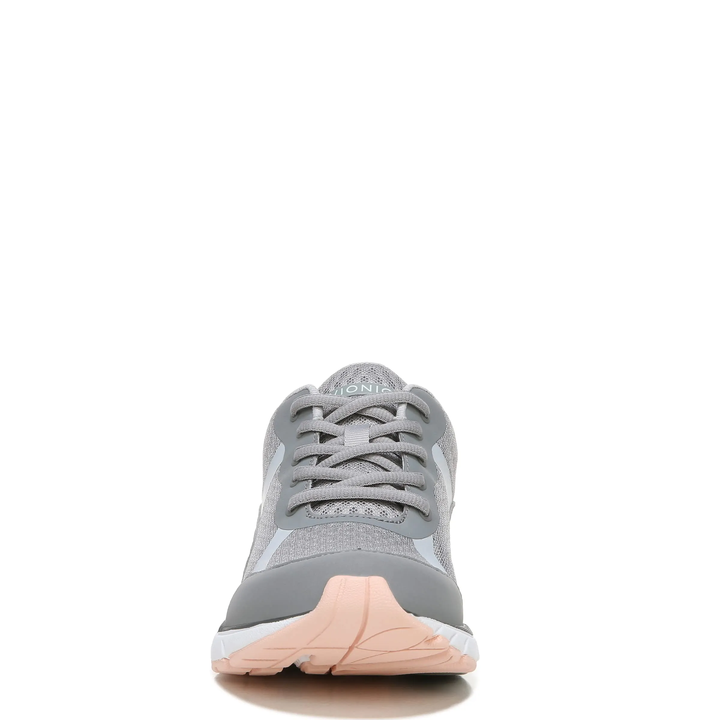 Vionic Dashell Women's Lace Up Athletic Walking Shoe, Light Grey