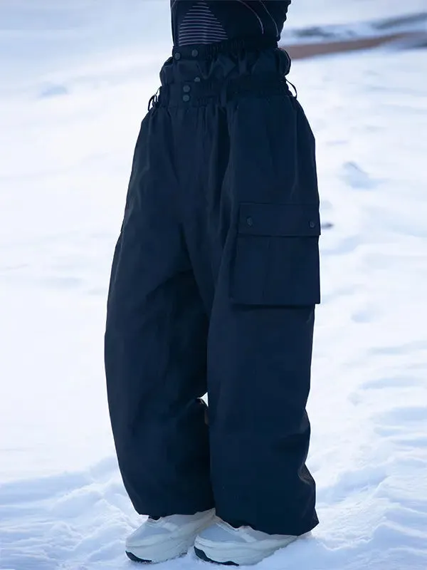 Women's Cargo Snow Pants Prime Ultimate Baggy Ski Trousers