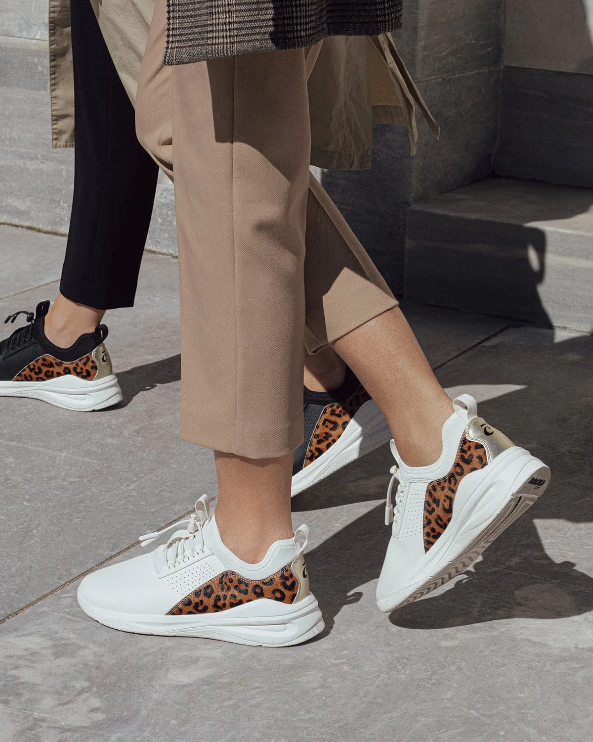 Women's Classic LX - White Leopard