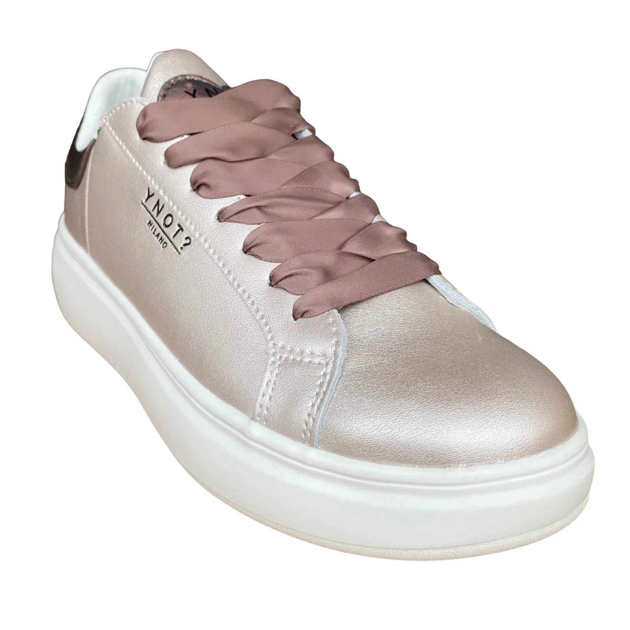 YNot scarpa sneakers da donna Queen YNI3420B platino